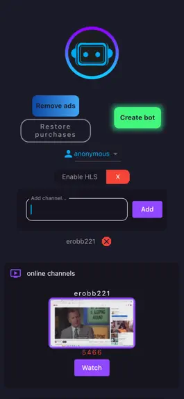 Game screenshot TwitchBot - AI Chat twitch bot apk