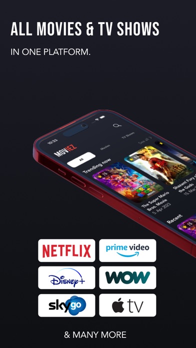 Moviez - TV Shows & Movies Screenshot