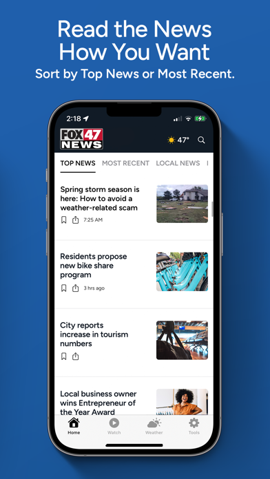 FOX 47 News Lansing - Jackson Screenshot