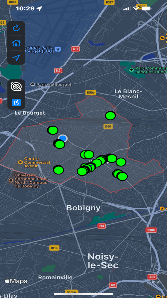 #1. EasyParkDrancy (iOS) 由: Mairie de Drancy