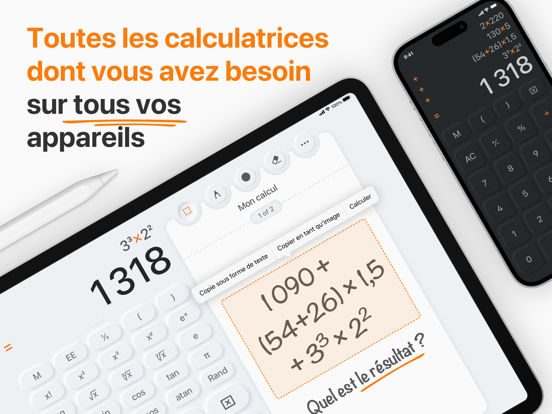 Screenshot #4 pour Calculatrice Max