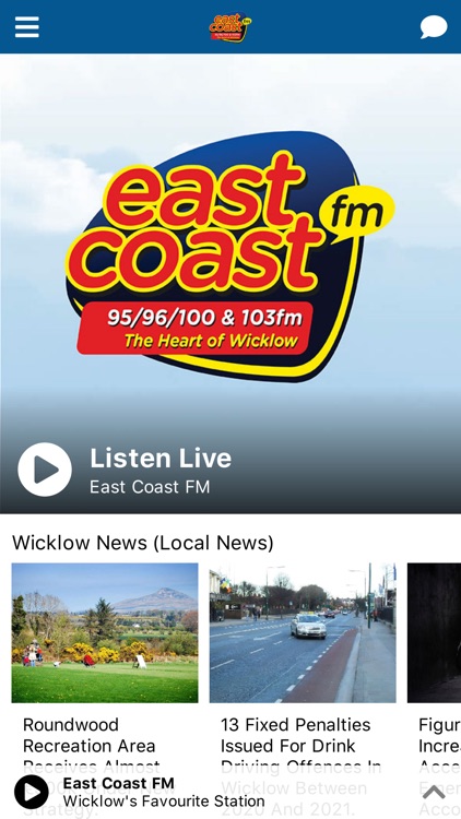 East coast hot sale radio news