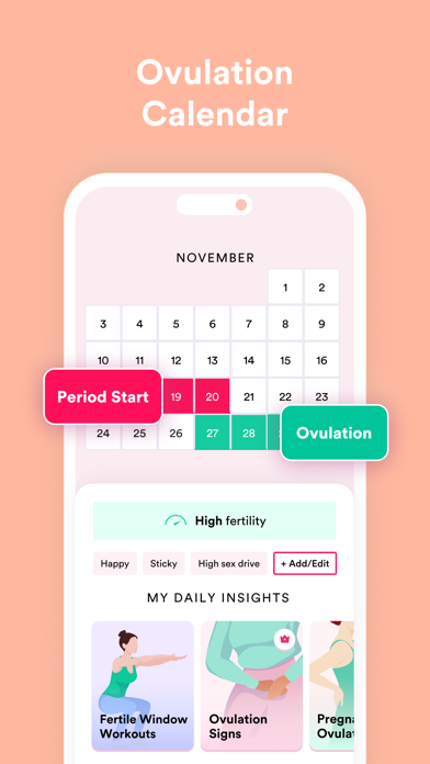 Period Diary Ovulation Trackerのおすすめ画像3