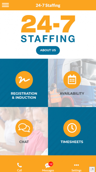 24-7 Staffing Screenshot