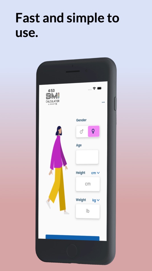 #3. BMI Calculator: weight control (iOS) 由: Bosusoft
