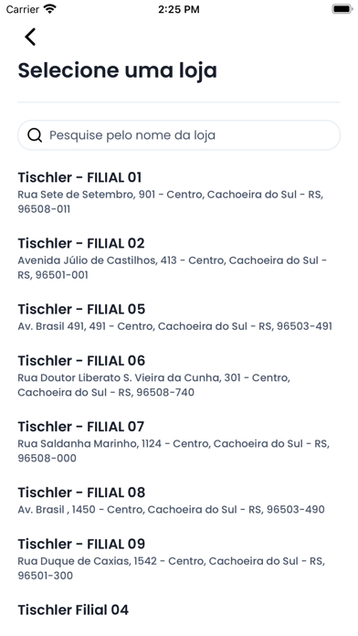 Clube Tischler Screenshot