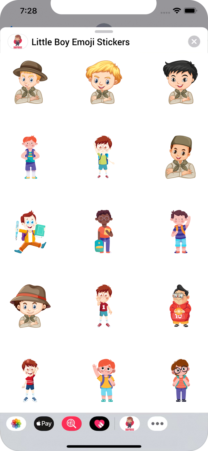 Little Boy Emojis