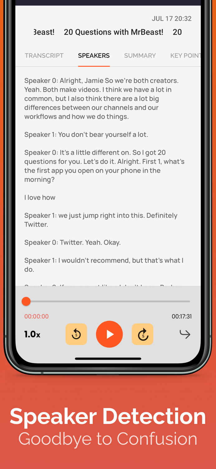 Transcribe Voice To Text AI