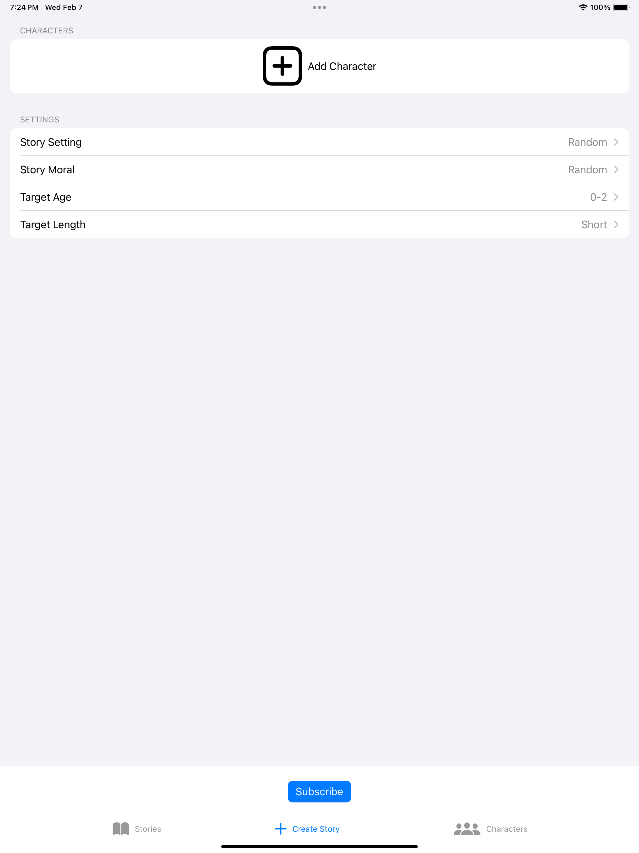 Create a Fable - Short Stories