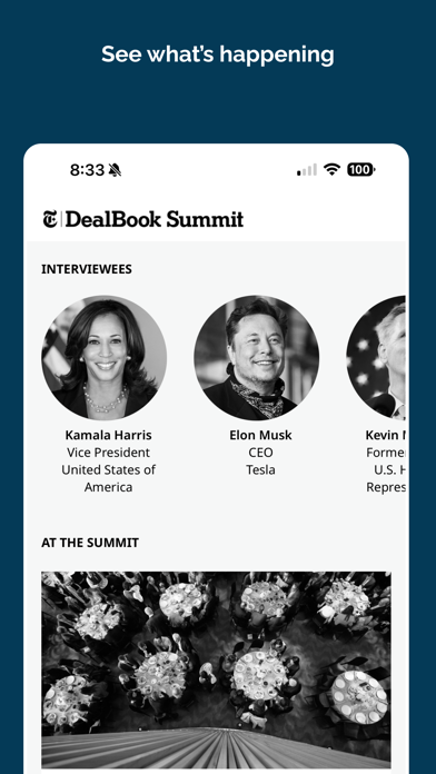 DealBook Summit 2023 Screenshot