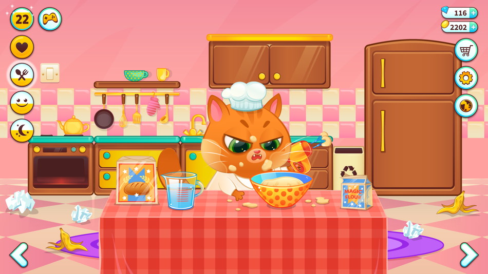 #2. Bubbu – My Virtual Pet Cat (iOS) 由: BUBADU information technology Ltd.