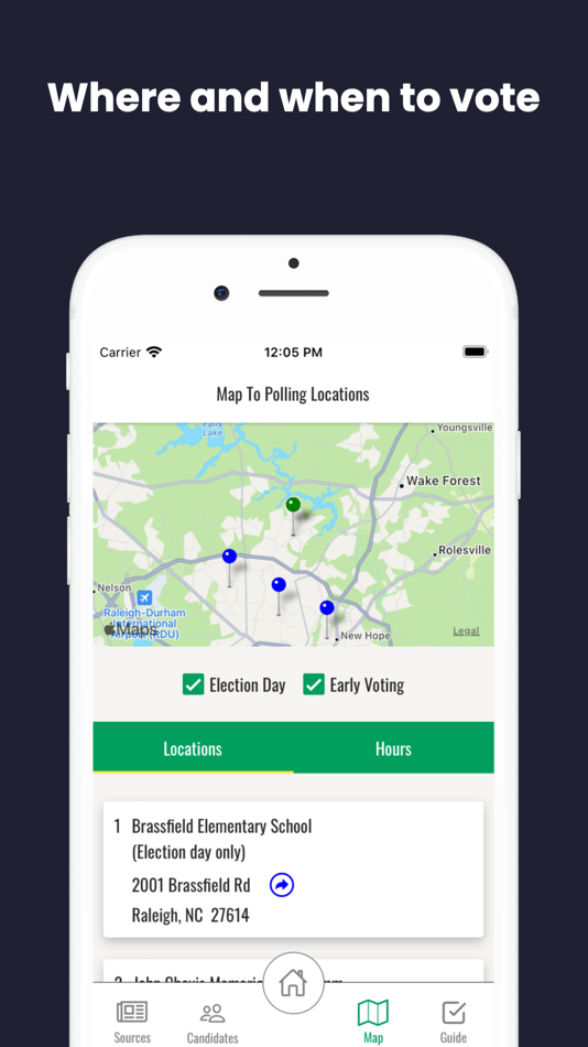#6. Vote Owl (iOS) By: UARExperiences, Inc.