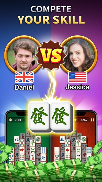 Mahjong Solitaire: Win Cash Screenshot