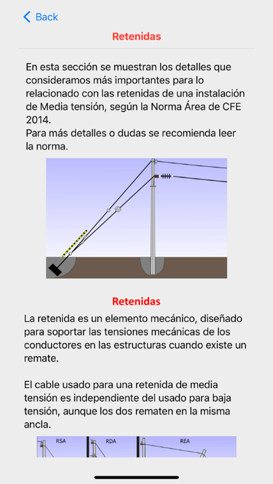 Linea Eléctrica Aérea Screenshot