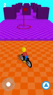 obby bike ride: racing games iphone screenshot 1