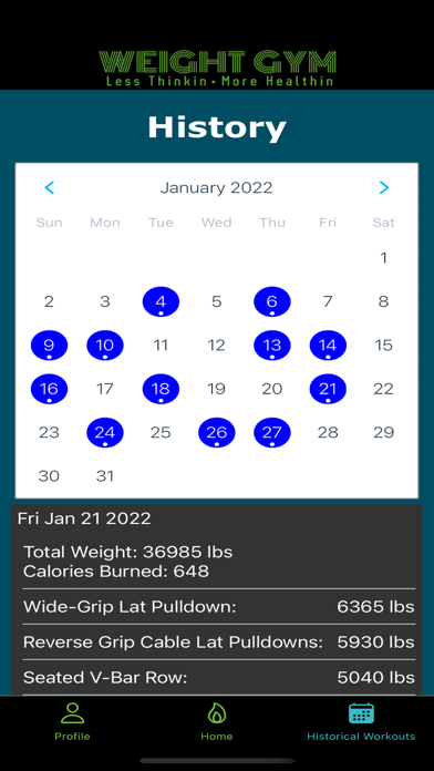 Weight Gym! Screenshot