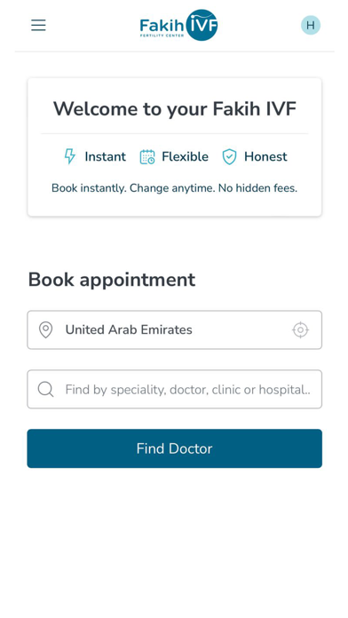 Fakih IVF Screenshot