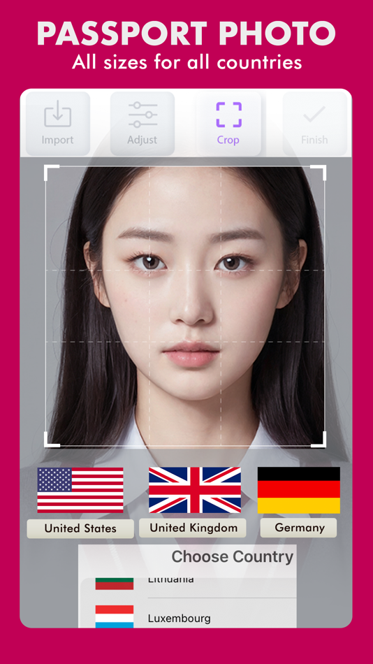 Passport ID Photo Visa Pic - 1.4 - (iOS)