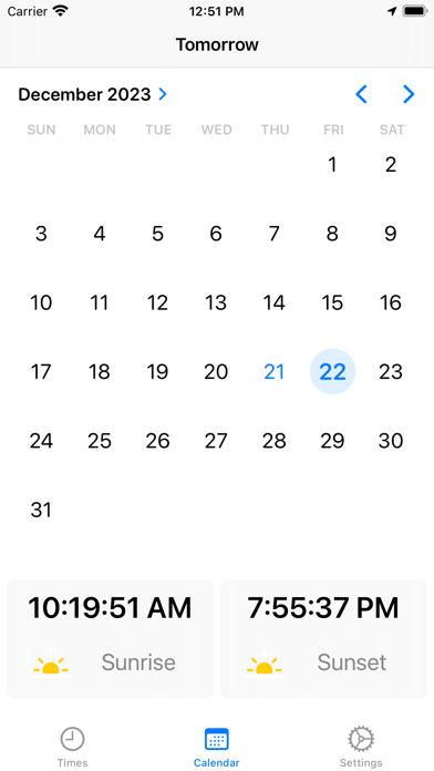 Sun Times – Sunrise & Sunset Screenshot