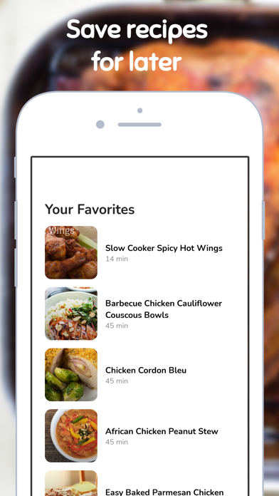 Chicken Recipes Collection Screenshot