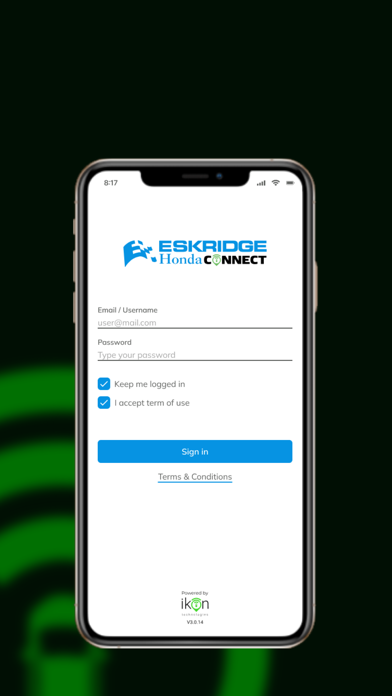 Eskridge Honda Connect Screenshot