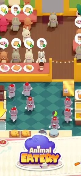Game screenshot Animal Snack Town mod apk