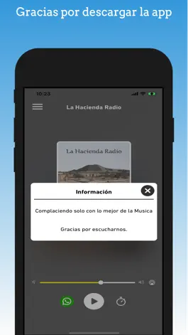 Game screenshot La Hacienda Radio apk