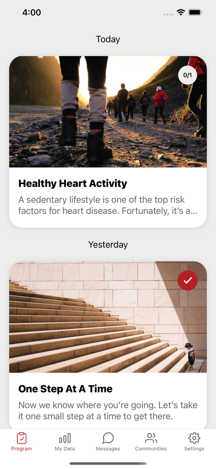 OHC Lifestyle Medicine App
