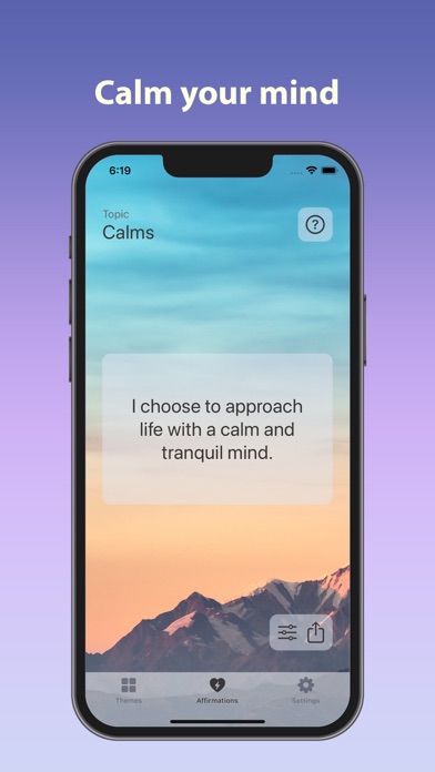 ZenThoughts - Affirmations Screenshot