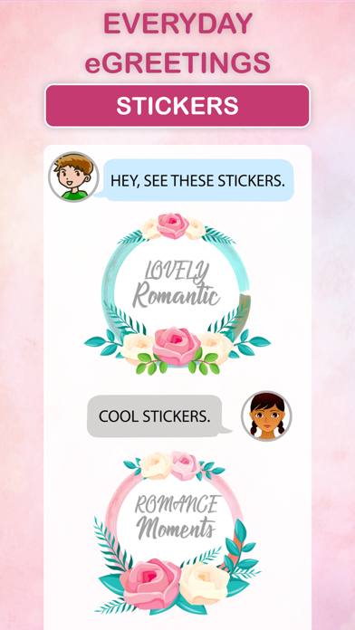 Everyday eGreetings Stickers Screenshot