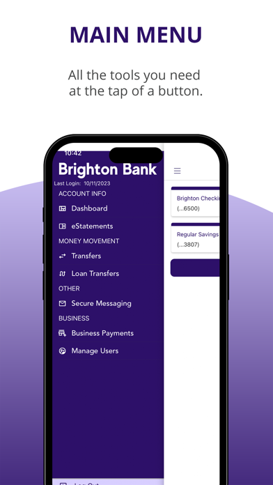 Brighton Bank Business Screenshot