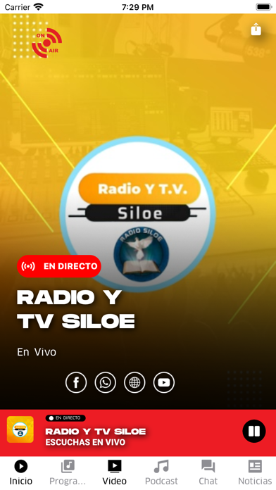 RADIO Y TV SILOE Screenshot