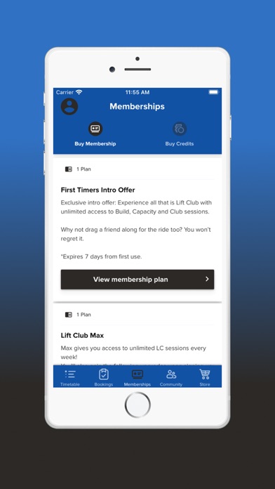 Lift Club NZ Screenshot