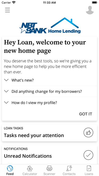 NBT Bank Home Lending Screenshot