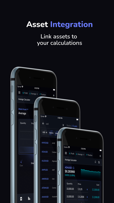 TradeBar Investment Calculator Screenshot