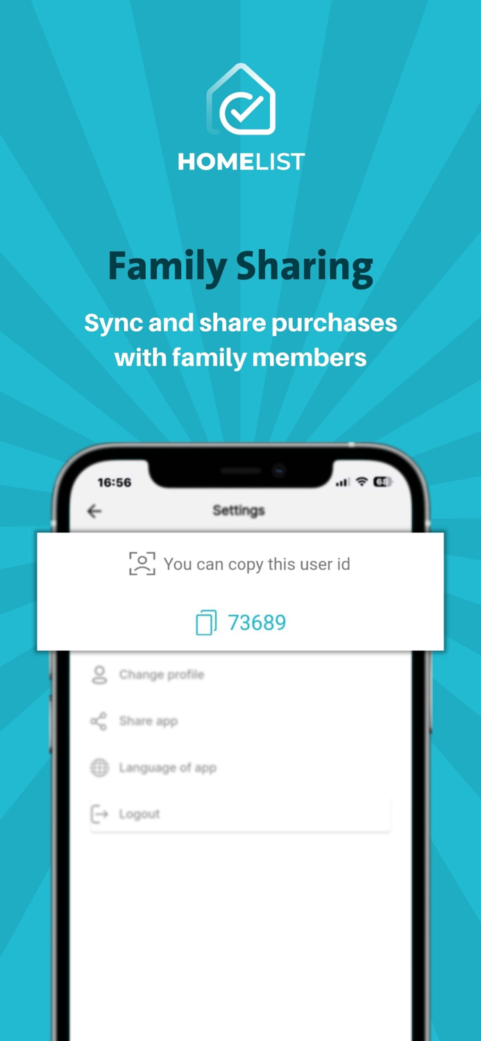 HomeList - Smart Checklists