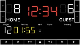simple lacrosse scoreboard iphone screenshot 1