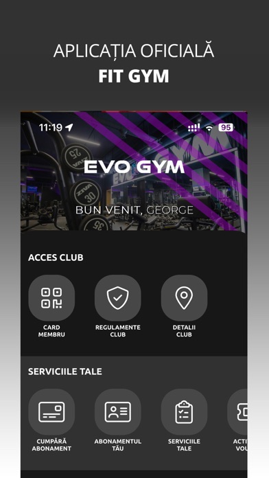 EVOGYM FITNESS Screenshot