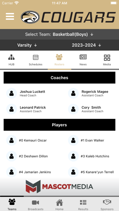 Northwest Rankin Athletics Screenshot