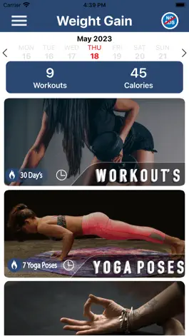 Game screenshot Weight Gain Workouts Food Diet mod apk