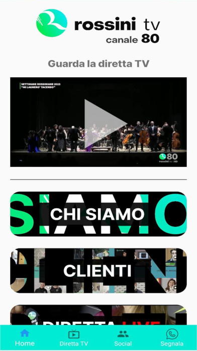 Rossini TV Screenshot