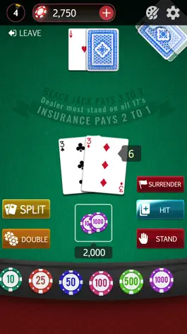 Game screenshot Blackjack 21: Casino Game mod apk