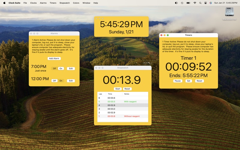 Screenshot #3 pour Clock Suite