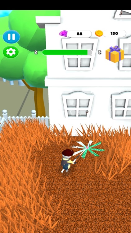 Lawn Mow Grass Cutting Game screenshot-3