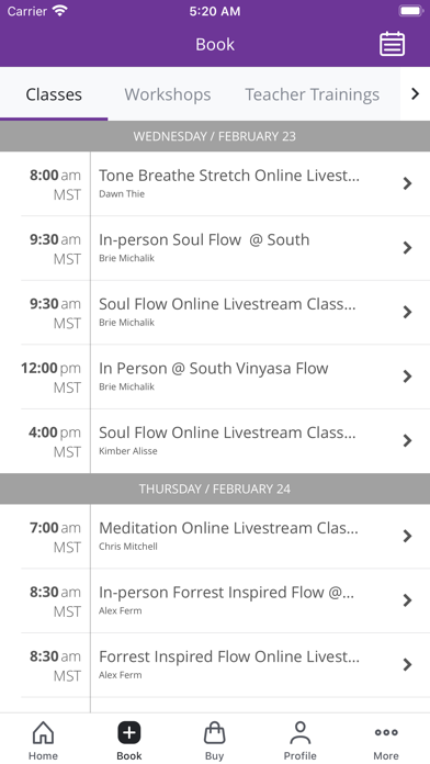 Soul Tree Yoga Screenshot