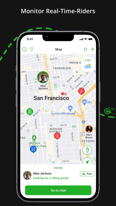 MOTOSPOT Motorcycle Social App Screenshot