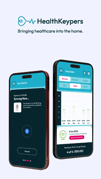 HealthKeypers Screenshot