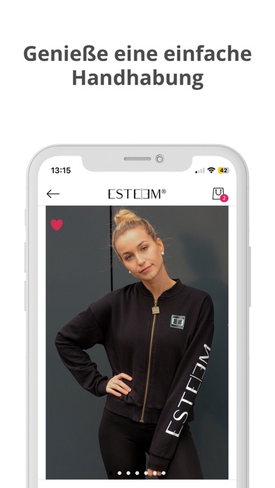ESTEEM Clothing Screenshot