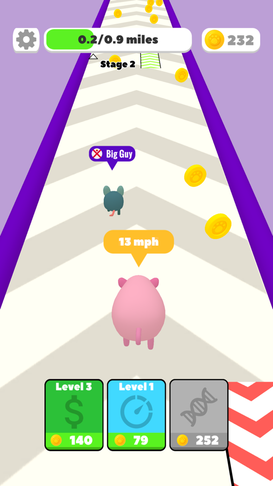 #2. Idle Run: Animal Evolution 3D (iOS) 来自: Artem Lanin