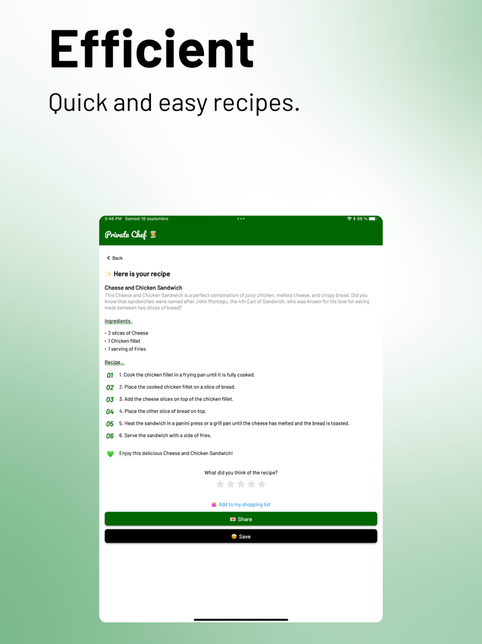 Private Chef - Easy Cooking